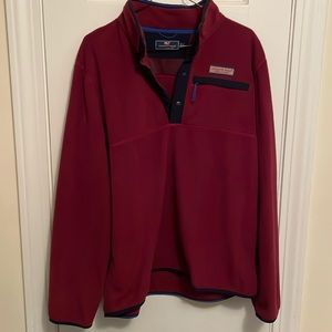 Vineyard Vines 1/4 button fleece